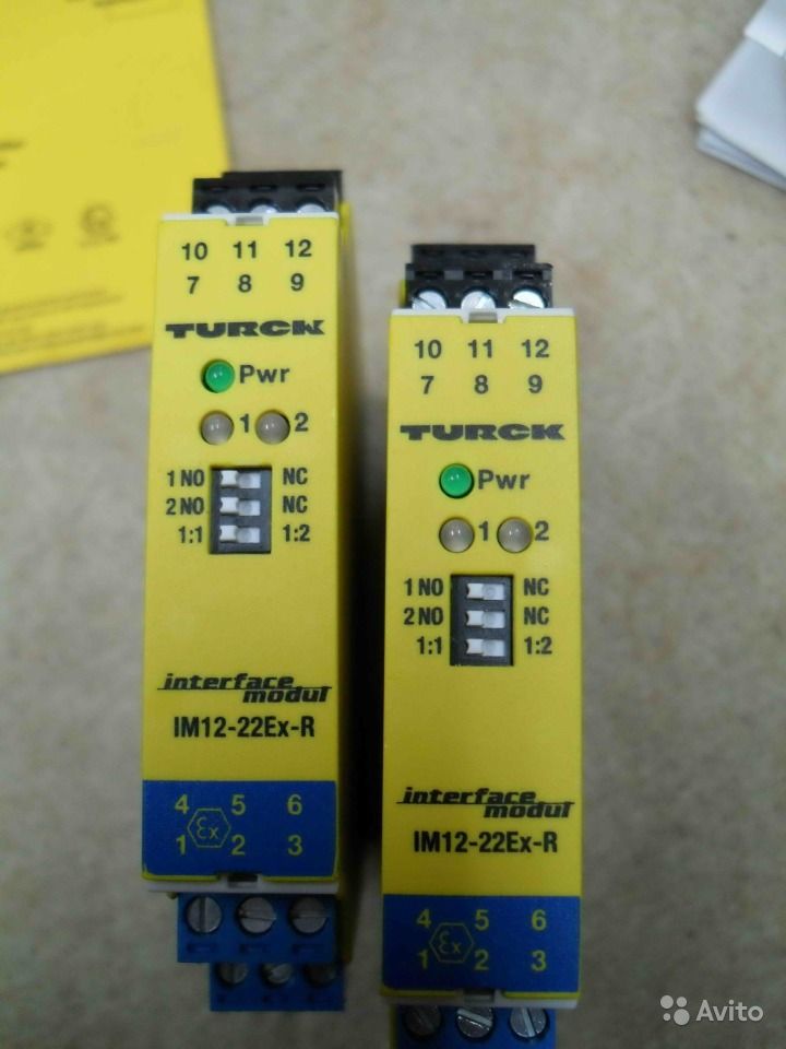 Переключающие усилители (Turck)